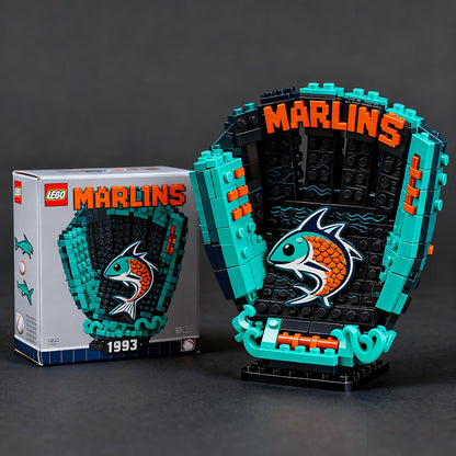 All-Star Baseball Stadium Building Block Set (800+ Pieces)