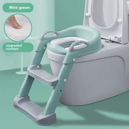 Adjustable Kids Toilet Training Seat with Ladder