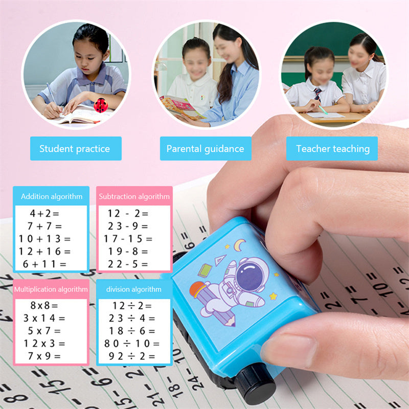 Roll & Learn Math Stamp Set