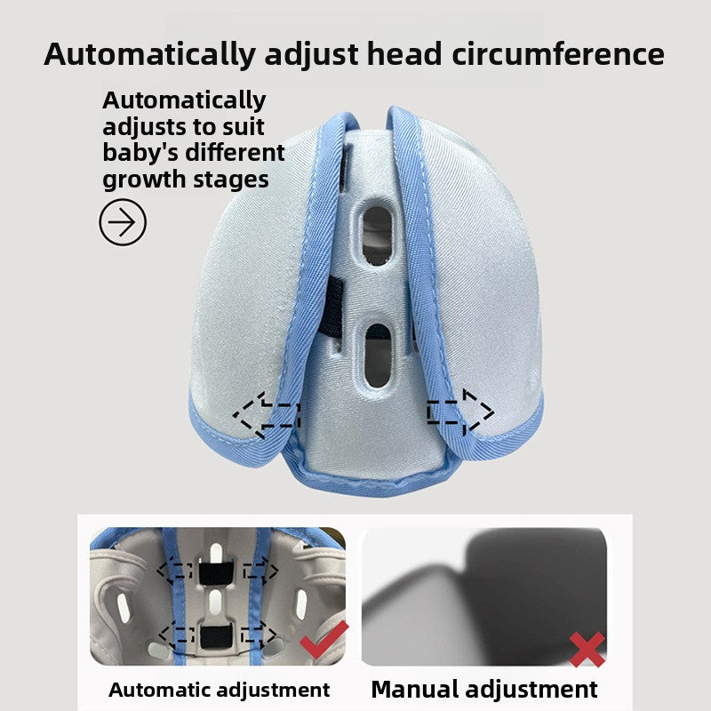 Adjustable Baby Safety Helmet – Anti-Fall Head Protection for Toddlers