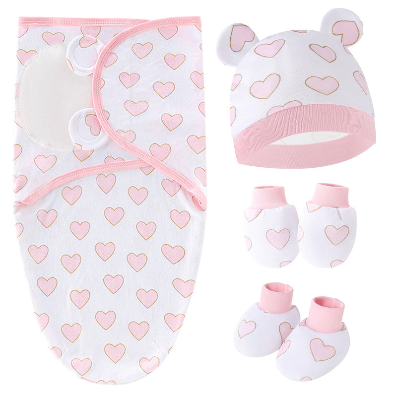 100% Cotton Newborn Cocoon Sleeping Bag – Soft, Safe & Versatile