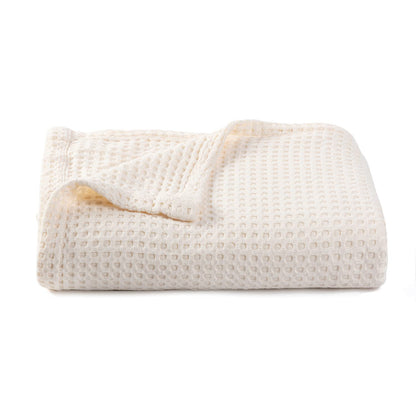 Waffle Weave Baby Blanket