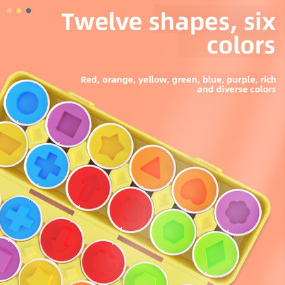 Montessori Matching Eggs