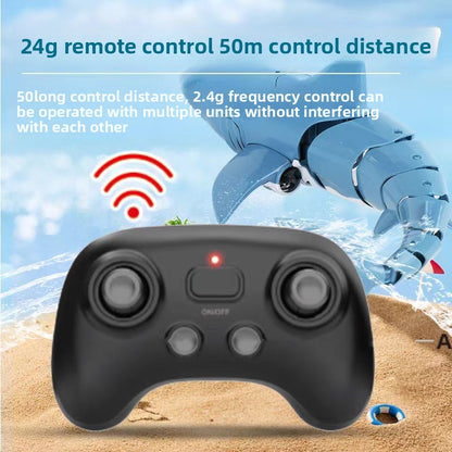 Remote-controlled shark toy