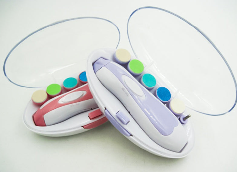 Ultra-Quiet Multifunctional Baby Nail Polisher Manicure Kit