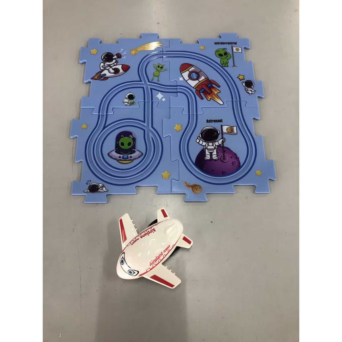 TrackTrek Electric Puzzle Rail Set