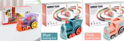 Automatic Domino Train Toy – Electric Building & Puzzle Set