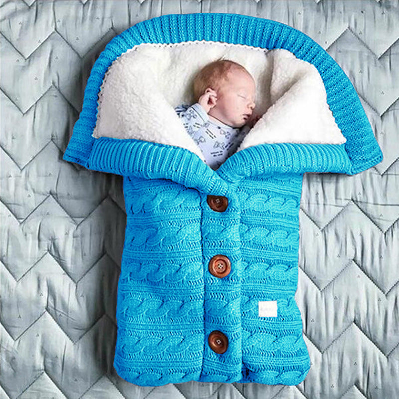 Cozy Cocoon Knit Baby Wrap