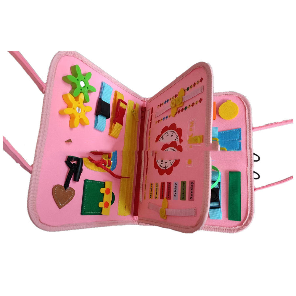 Sensory Discovery Busy Book