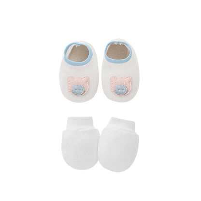 Baby Cotton Hat, Mittens & Baby Foot Cover
