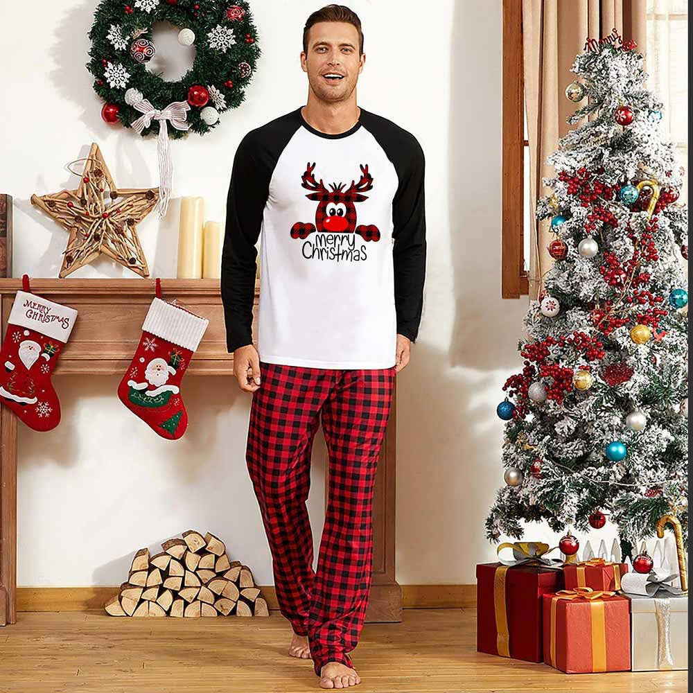 Reindeer Cozy Crew Matching Christmas Pajamas