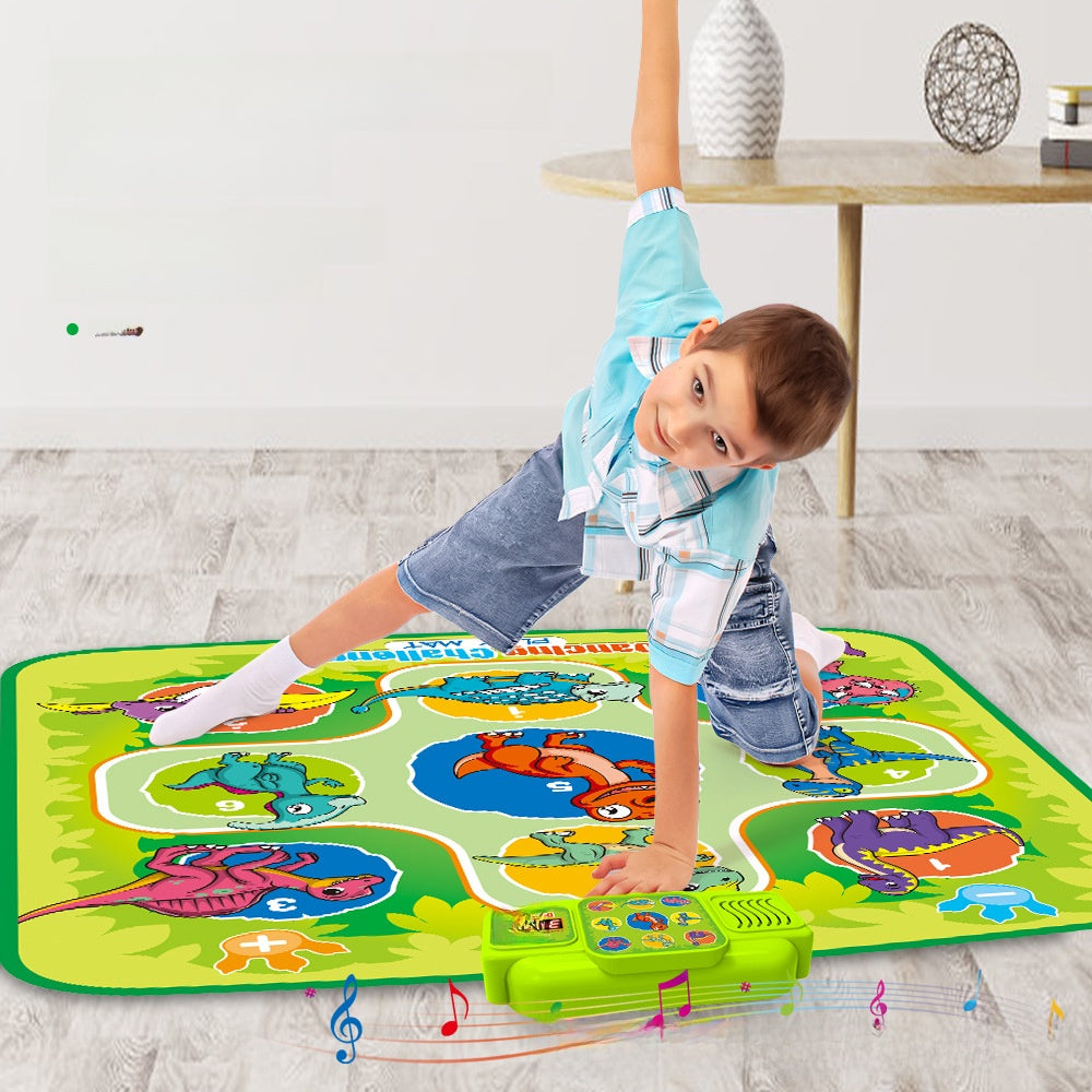 Magic Dance & Learn Mat for Kids (Electric, Dual-Player)
