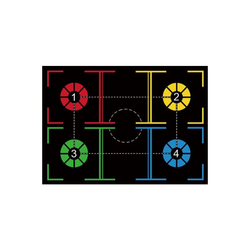 ProStep Basketball Footwork Training Mat