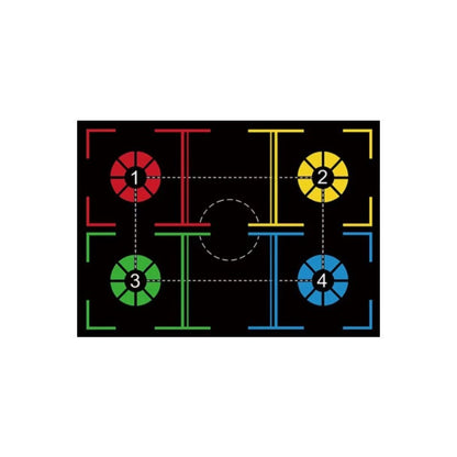 ProStep Basketball Footwork Training Mat