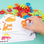 SpellSmart Wooden Alphabet Matching Game