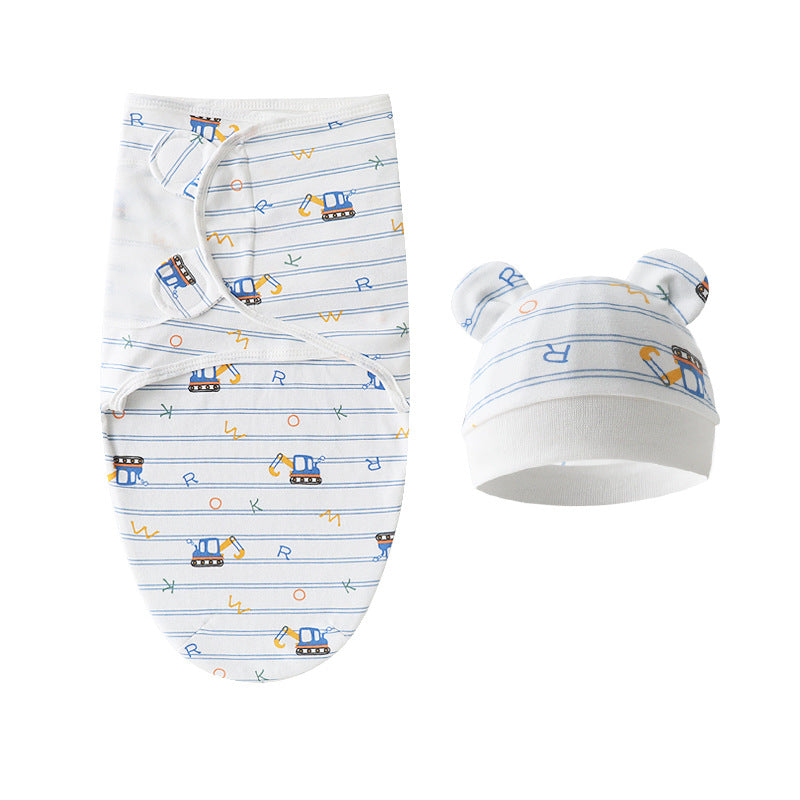 Baby Cotton Swaddle Wrap – Soft, Secure & All-Season Comfort