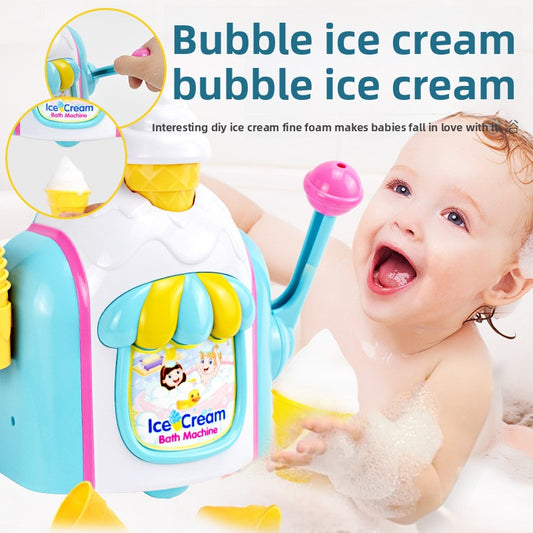 🍦 Ice Cream Bubble Machine – Endless Summer Fun for Little Ones
