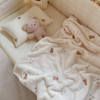 Soft Flannel Baby Blanket (90×130cm)