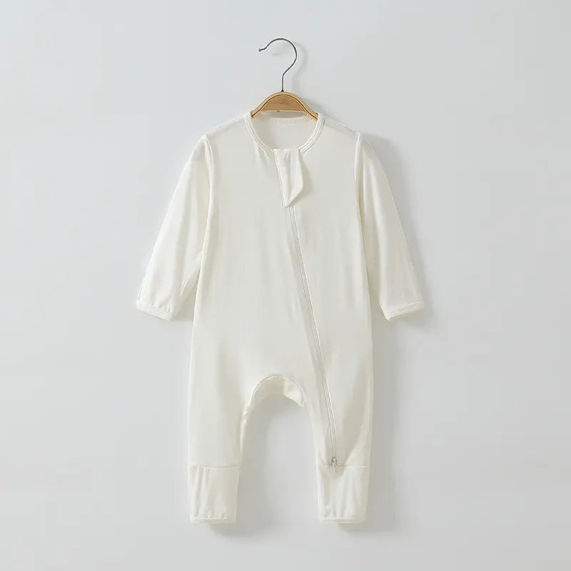 PureBamboo Baby Long Sleeve Romper – Ultra-Soft Breathable Comfort