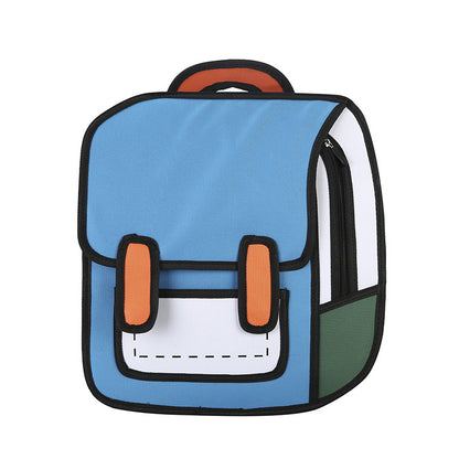 ComicPop 3D School Bag