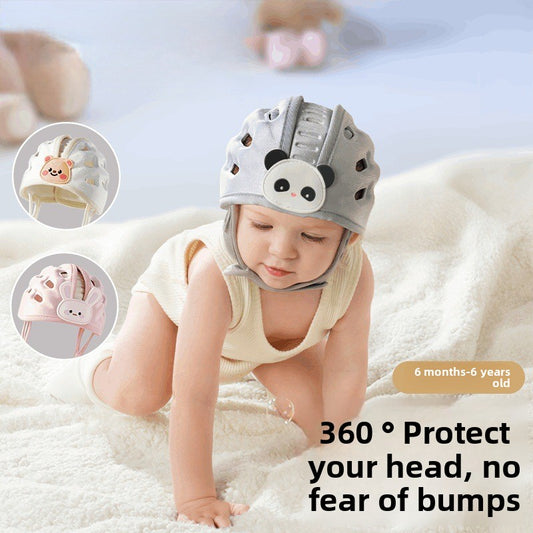 Adjustable Baby Safety Helmet – Anti-Fall Head Protection for Toddlers