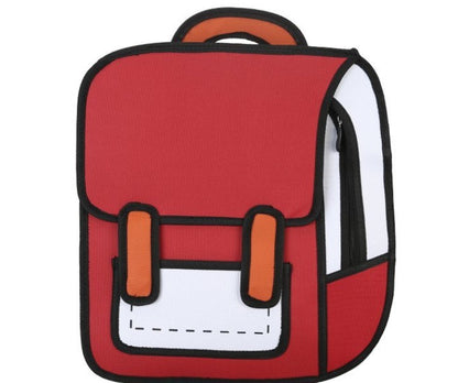 ComicPop 3D School Bag