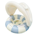 SunnySplash Baby Swim Float with Canopy