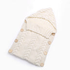 SnuggleNest Knitted Baby Swaddle