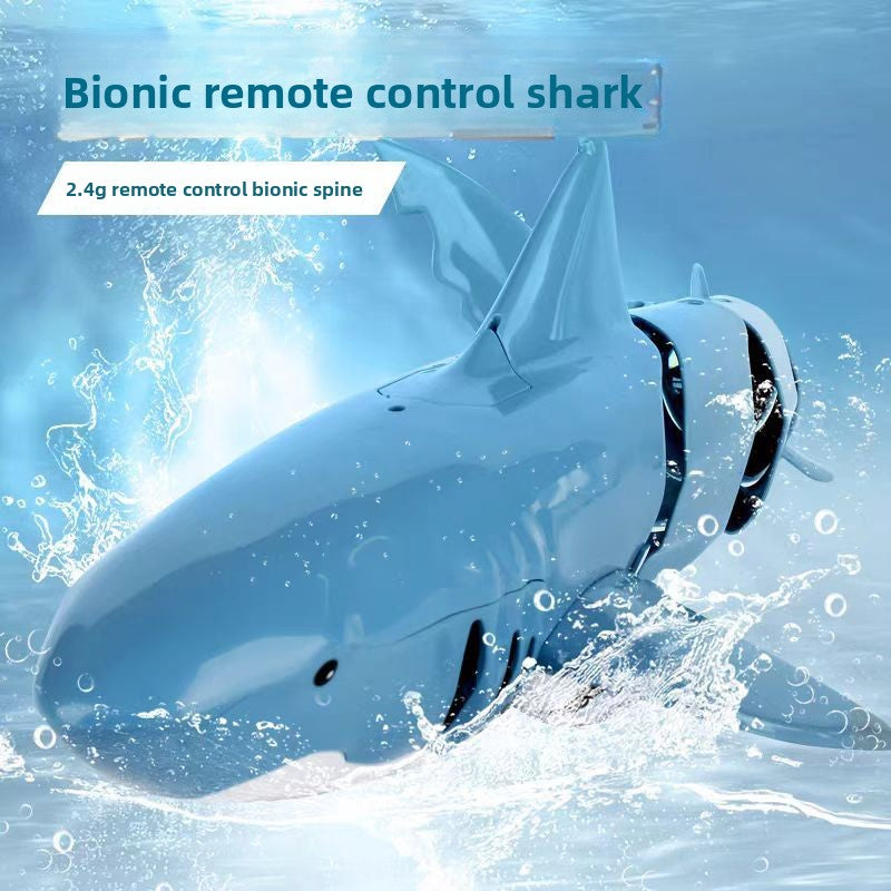 Remote-controlled shark toy