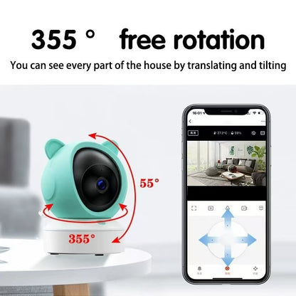 SafeView 360 HD Baby Monitor with 5” Screen & App Remote Access