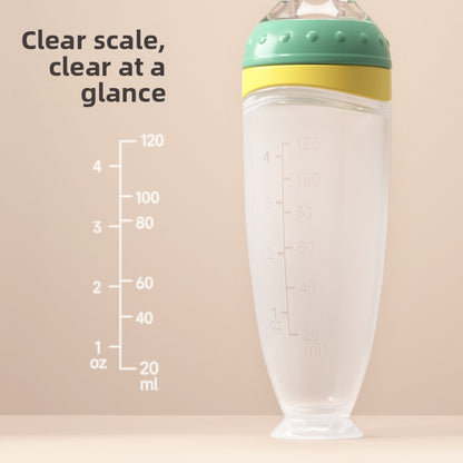 Silicone Squeeze Feeding Spoon Bottle