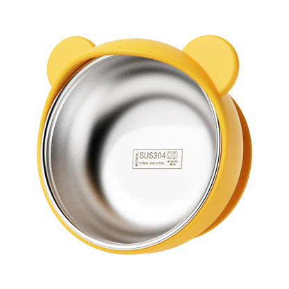 BearGrip Silicone Baby Bowl