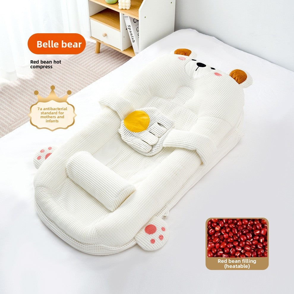 Inclined Baby Lounger Bed – Anti-Reflux Feeding & Soothing Support