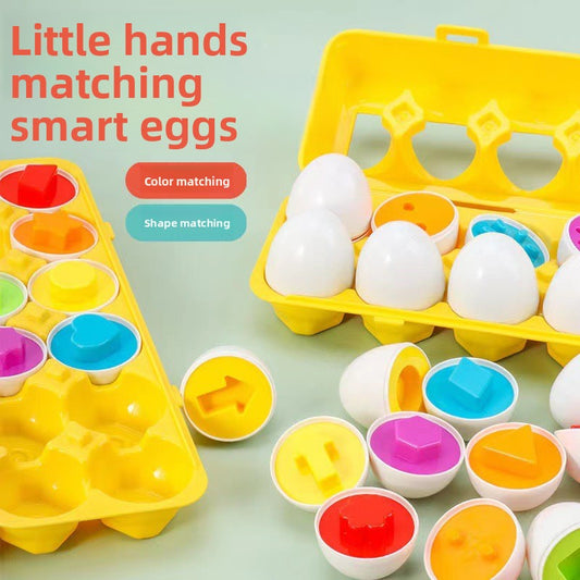 Montessori Matching Eggs
