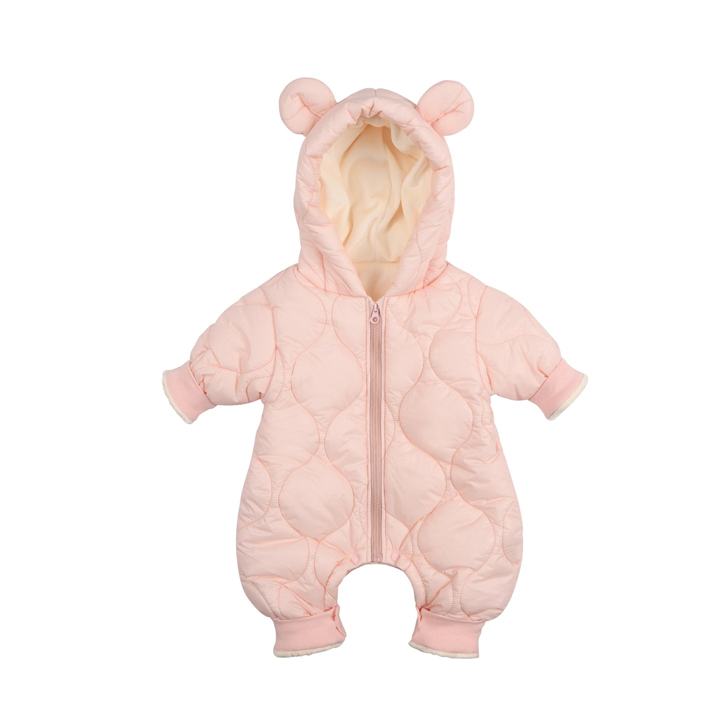 SnuggleCotton Baby Hooded Romper