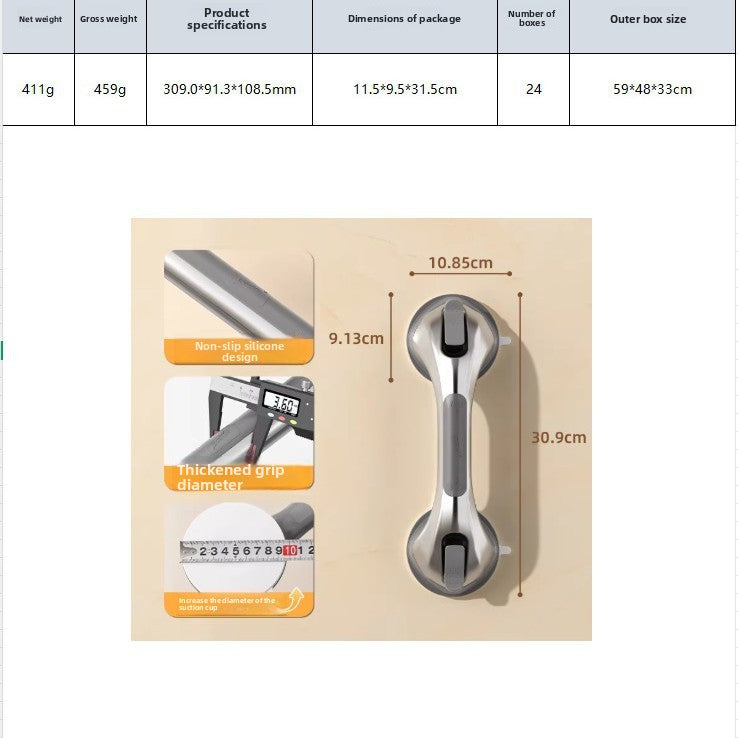 Kids Safety Bathroom Grab Bar