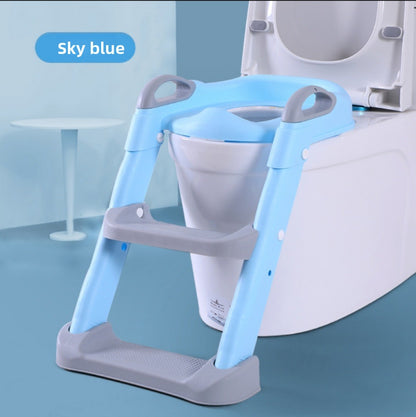 Adjustable Kids Toilet Training Seat with Ladder