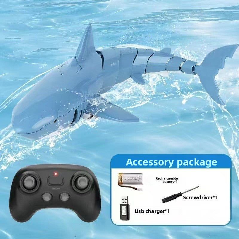 Remote-controlled shark toy
