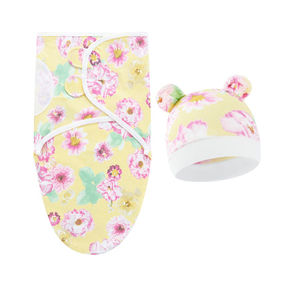 Baby Cotton Swaddle Wrap – Soft, Secure & All-Season Comfort