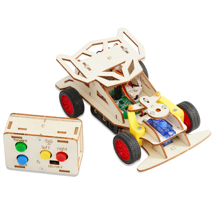 DIY Remote Control Wooden Racing Car Kit