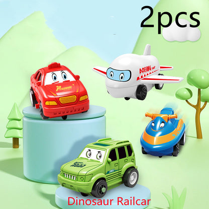 DIY Electric Puzzle Rail Car Set – Creative Track Building STEM Toy for Kids
