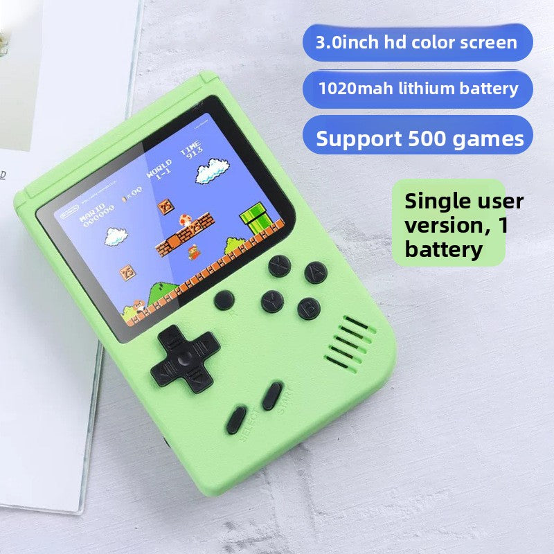 Retro Pocket Game Console – 500 Classic Games Handheld