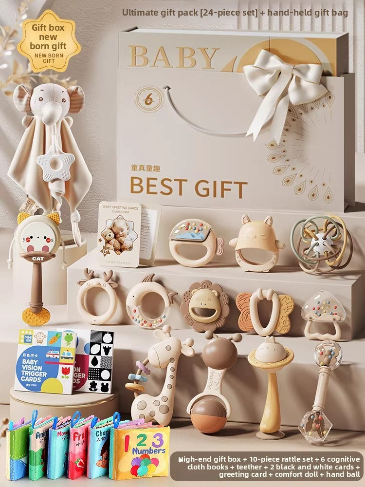 Baby Sensory Rattle & Teether Gift Set
