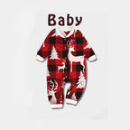 Holiday Harmony Deer Print Matching Sleepwear