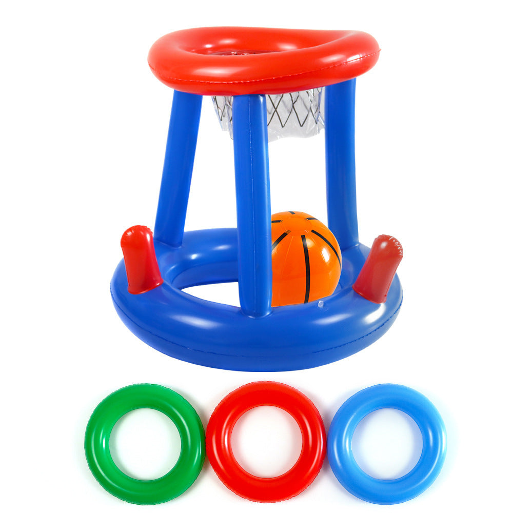 Inflatable Basketball Pool Game Set