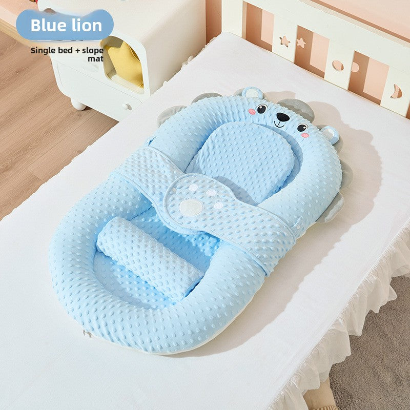 Inclined Baby Lounger Bed – Anti-Reflux Feeding & Soothing Support