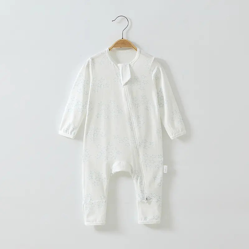 PureBamboo Baby Long Sleeve Romper – Ultra-Soft Breathable Comfort