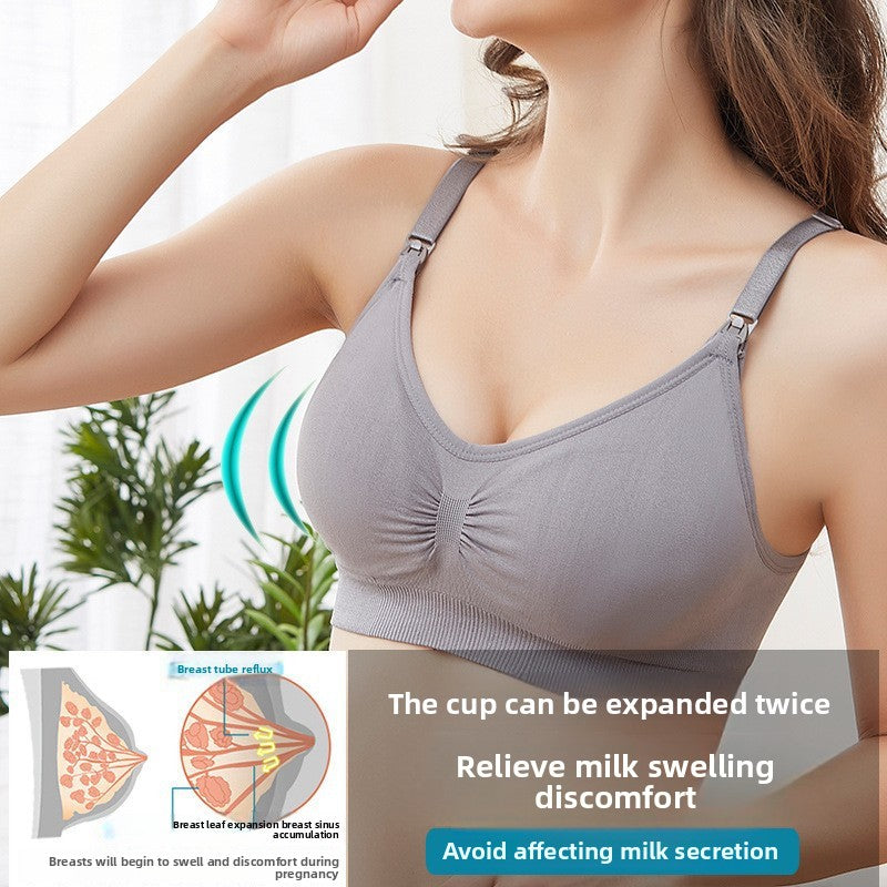Adjustable Seamless Nursing Maternity Bras