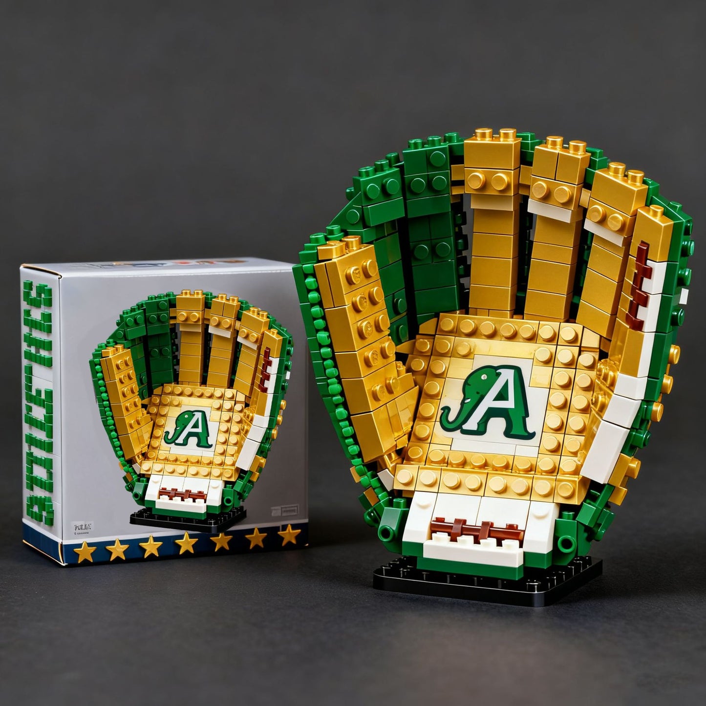 All-Star Baseball Stadium Building Block Set (800+ Pieces)