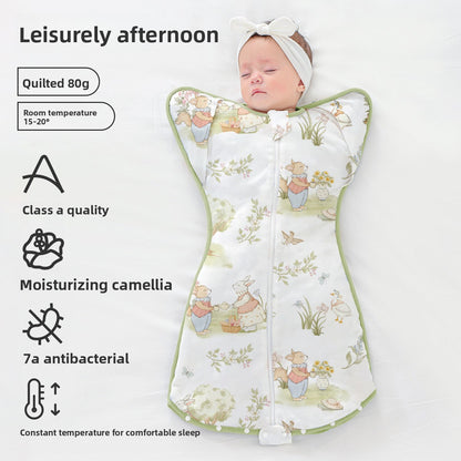 SnuggleSleeve Anti‑Startle Baby Sleep Sack
